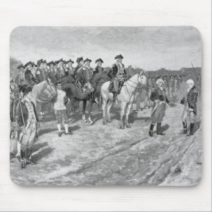The Surrender of Cornwallis at Yorktown Mouse Pad
