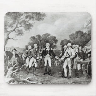 The Surrender of General Burgoyne Saratoga Mouse Pad