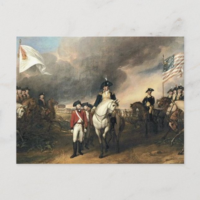 The Surrender of Lord Cornwallis at Yorktown John Postcard (Front)
