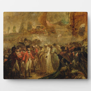 The Surrender of the Two Sons of Tipu Sahib (1749- Plaque
