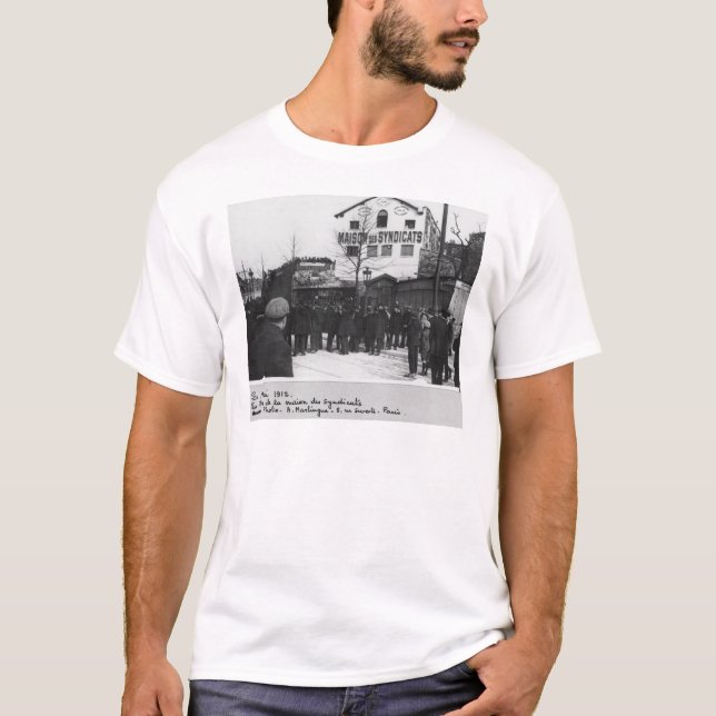 The surroundings of the Maison des Syndicats, T-Shirt (Front)