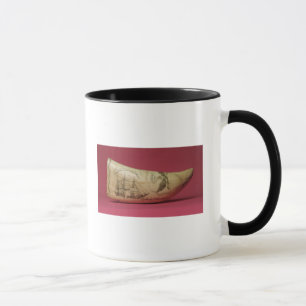 The Susan on the coast of Japan' Scrimshaw Mug