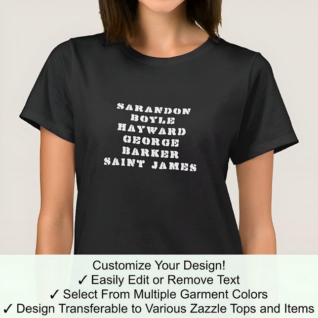 The Susan Tee Custom Personalize Any Name 04W (Creator Uploaded)