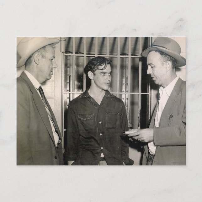 THE SUSPECT #46 POSTCARD (Front)