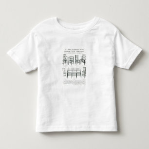The Sussex Rush-Seated Chairs, made by Morris and Toddler T-Shirt