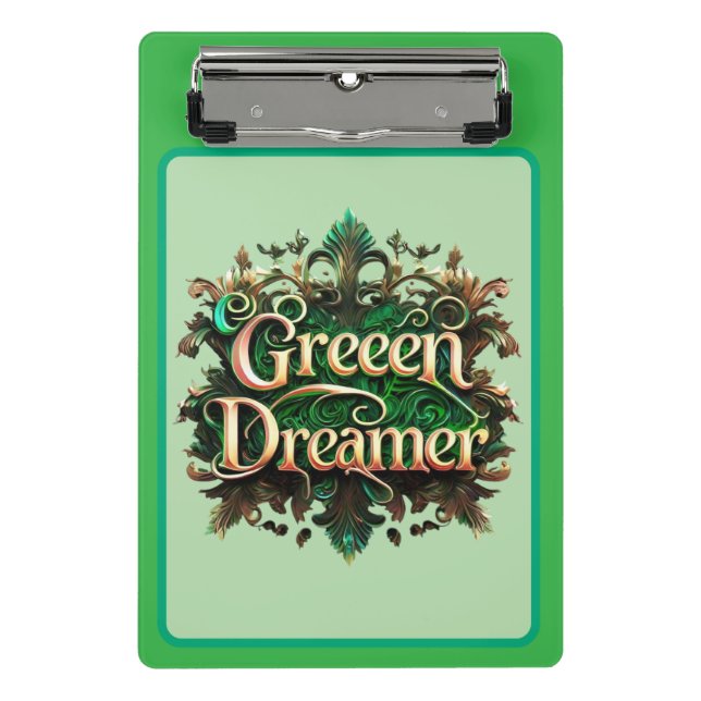 "The Sustainable Path" Mini Clipboard (Front)