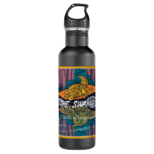 The swamp Alligator  710 Ml Water Bottle