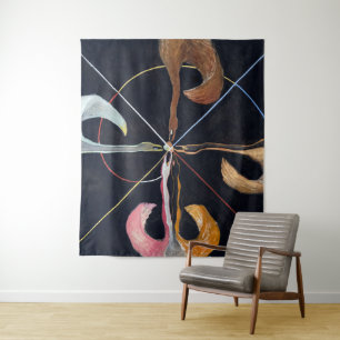The Swan 7 Hilma af Klint Tapestry
