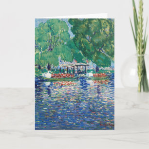 The Swan Boats   George Luks Card