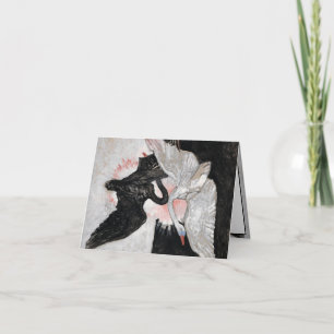 The Swan, Group IX, No.2 by Hilma af Klint Card