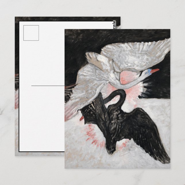 The Swan, Group IX, No.2 by Hilma af Klint Postcard (Front/Back)