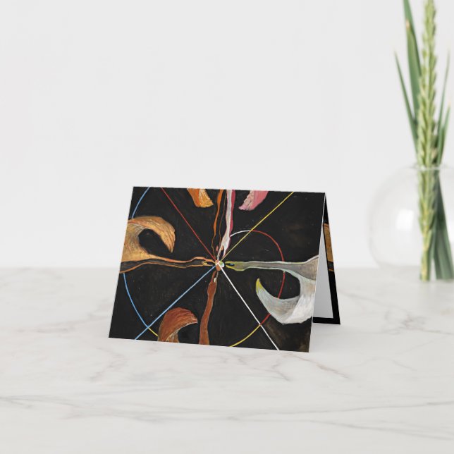 The Swan, Group IX, No.7 by Hilma af Klint Card (Front)