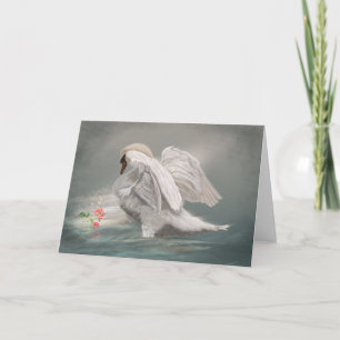The Swan II - Greeting Card