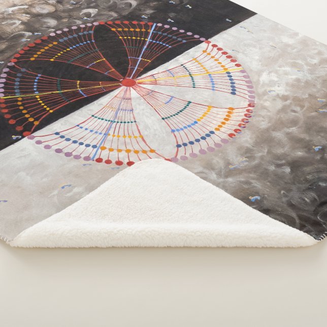The Swan, No. 10 | Hilma af Klint | Sherpa Blanket (3/4)