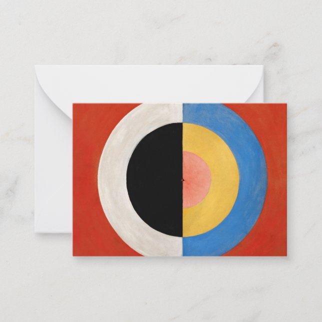 The Swan, No.17 by Hilma af Klint Card (Front)