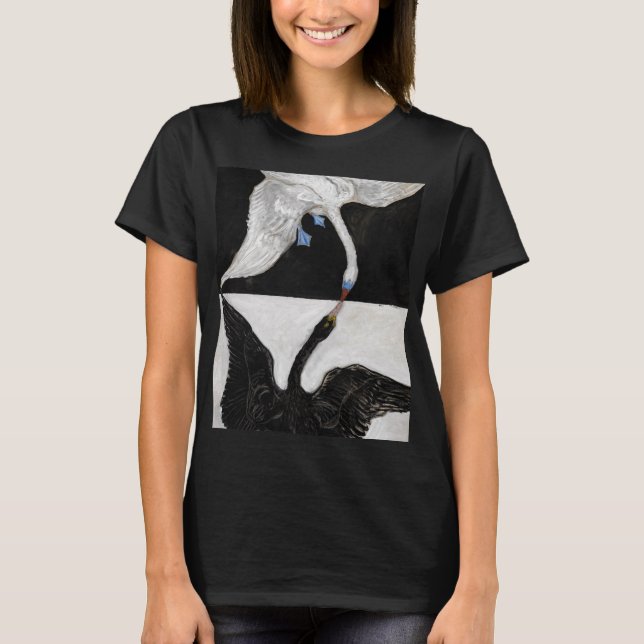 The Swan, No.1 by Hilma af Klint T-Shirt (Front)