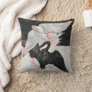 The Swan, No 2 Hilma af Klint Cushion