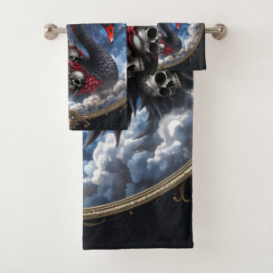 The Swan of Forgotten Souls.  Bath Towel Set