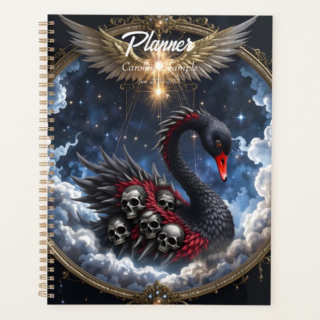 The Swan of Forgotten Souls.  Planner (Front)