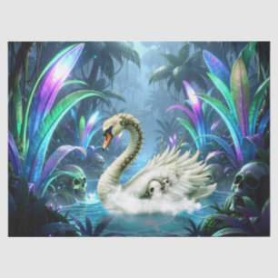 The Swan of Forgotten Waters. Tissue Paper