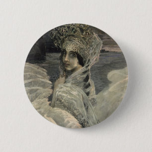 The Swan Princess, 1900 6 Cm Round Badge