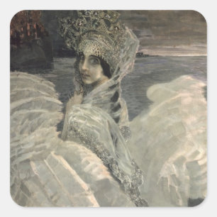 The Swan Princess, 1900 Square Sticker