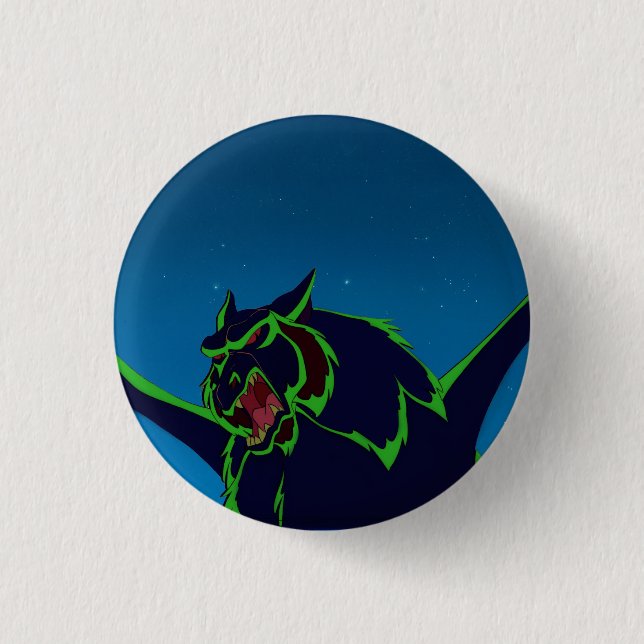 The Swan Princess - Great Animal Button (Front)