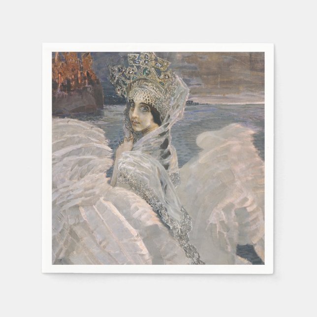 The Swan Princess Napkin (Front)