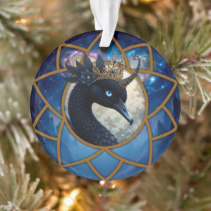 The Swan Who Guards the Moon. Ornament
