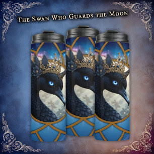 The Swan Who Guards the Moon. Thermal Tumbler