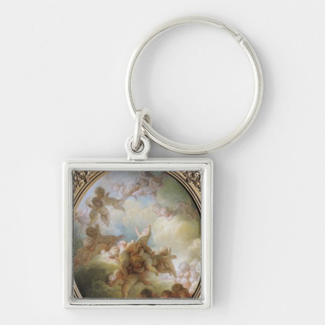 The Swarm of Cupids, c.1767 Key Ring (Front)