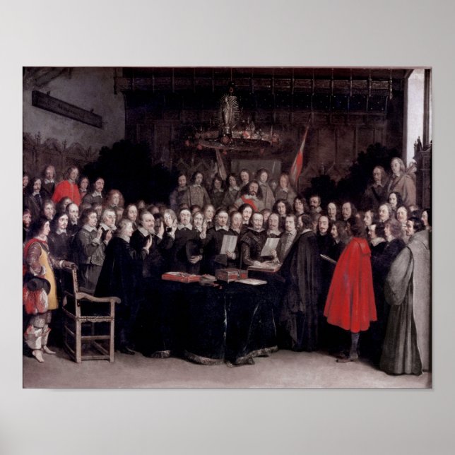The Swearing of the Oath of Ratification Poster (Front)