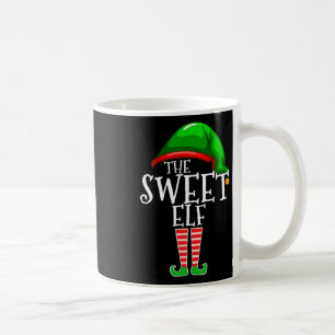 The sweet elf family matching group christmas gift coffee mug