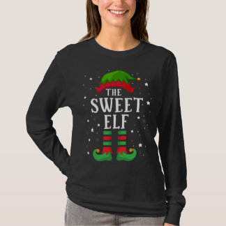 The Sweet Elf Matching Family Group Christmas Elf T-Shirt