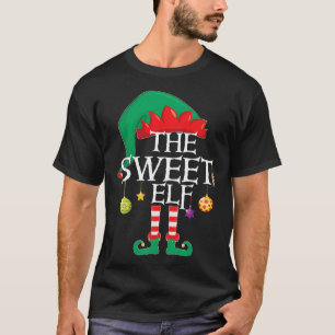 The Sweet Elf Squad Christmas Matching Family Xmas T-Shirt