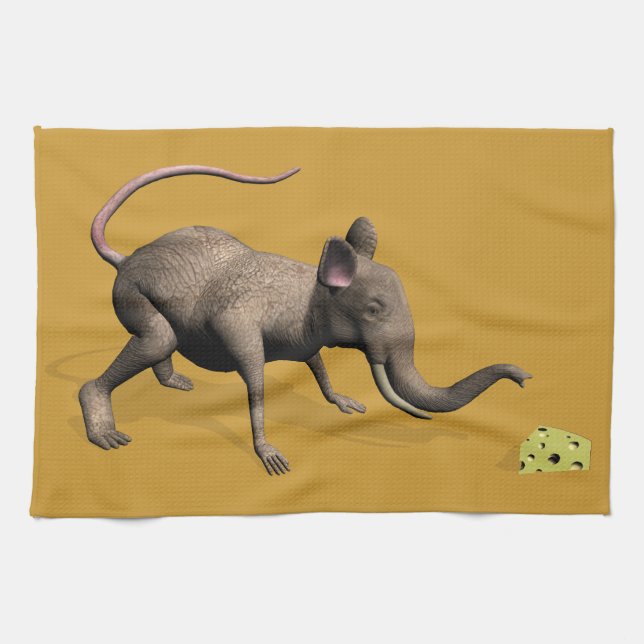 The Sweet Mouphant Tea Towel (Horizontal)
