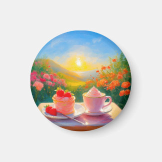 The Sweetest Afternoon of the Day Magnet