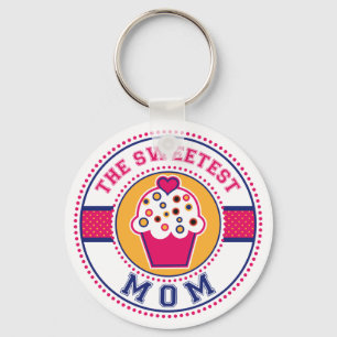 The Sweetest Mum Keychain