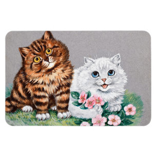 The Sweetest Pair by Louis William Wain Magnet