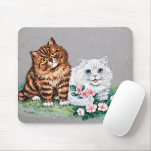 The Sweetest Pair by Louis William Wain Mouse Pad