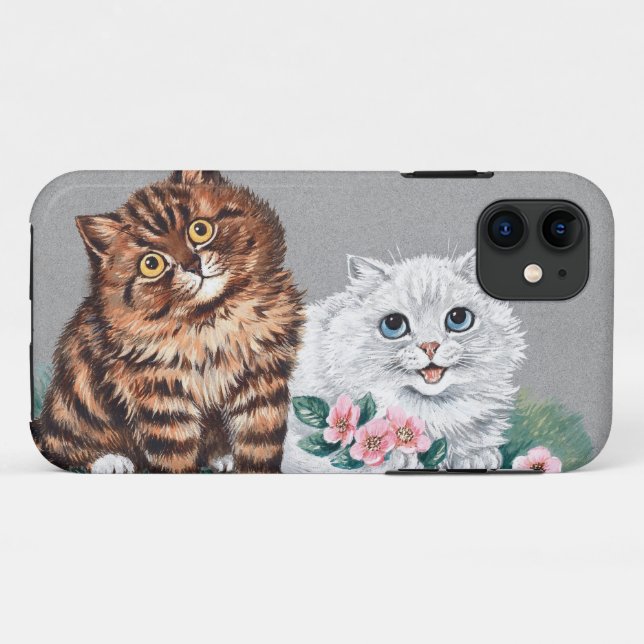 The Sweetest Pair, Louis Wain Case-Mate iPhone Case (Back (Horizontal))