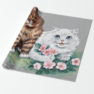 The Sweetest Pair, Louis Wain Wrapping Paper