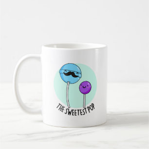 The Sweetest Pop Funny Candy Lollipop Pun Coffee Mug