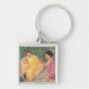The Swim or Two Mothers & Their Children on a Key Ring