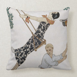 The Swing, 1920s Cushion