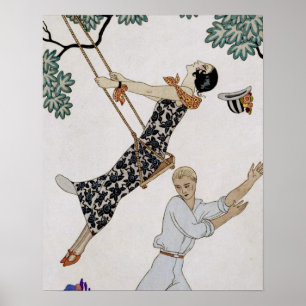 The Swing, 1920s Poster
