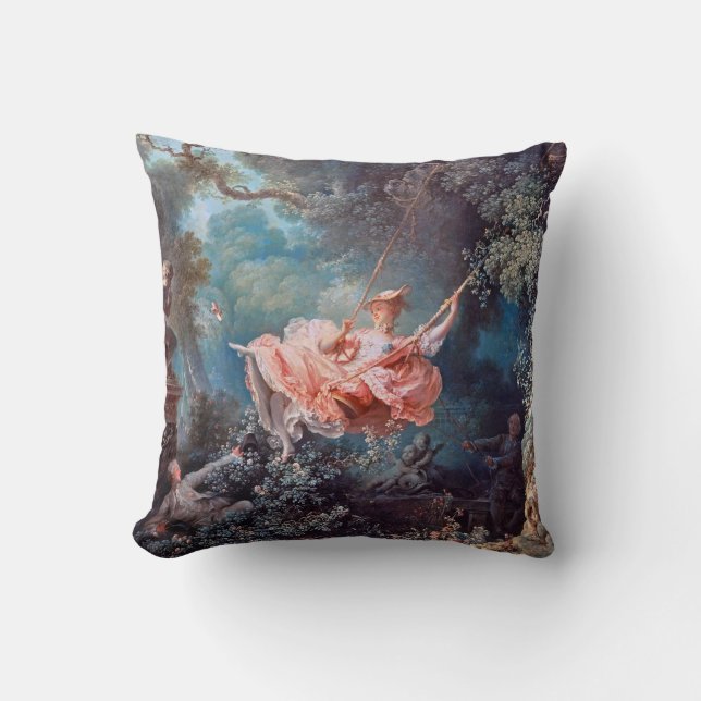 The Swing, Fragonard Cushion (Front)