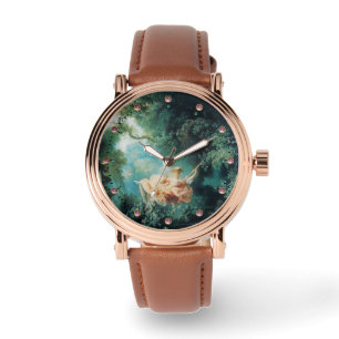 THE SWING green pink Watch