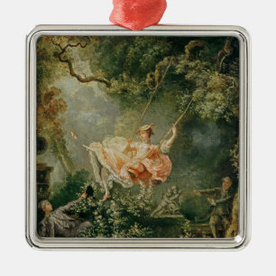 The Swing Metal Tree Decoration