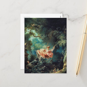 The Swing, The Happy Accidents of the Swing Holiday Postcard